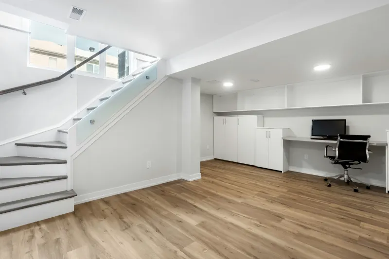 Hardwood Flooring in an Arizona office